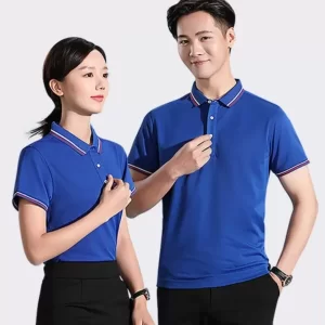 Áo thun đồng phục công ty màu xanh ya