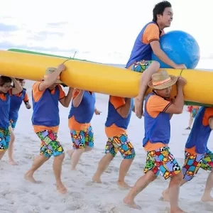 Áo Team Building Màu Cam