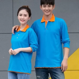 Áo Thun Công Nhân Tay Dài Màu Yamaha