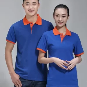 Áo Thun Công Nhân Màu Xanh Bích