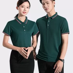 Áo thun đồng phục công ty màu rêu