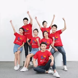 Đồng Phục Team Building Màu Đỏ