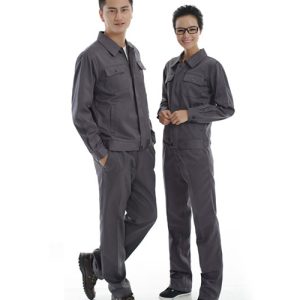 Quần áo bảo hộ màu ghi xám Pangzim (Hàng đặt may)